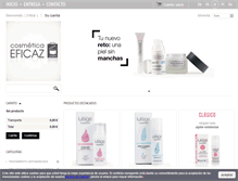 Tablet Screenshot of cosmeticaeficaz.com